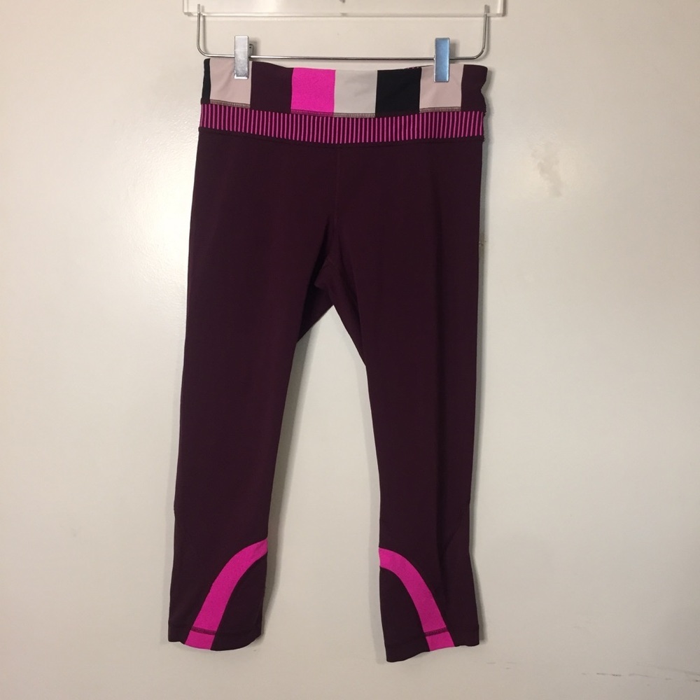 Lululemon Run Inspire Crop Leggings. Size 4